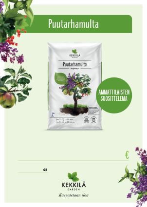 Puutarhamultajuliste 490 x 690 mm